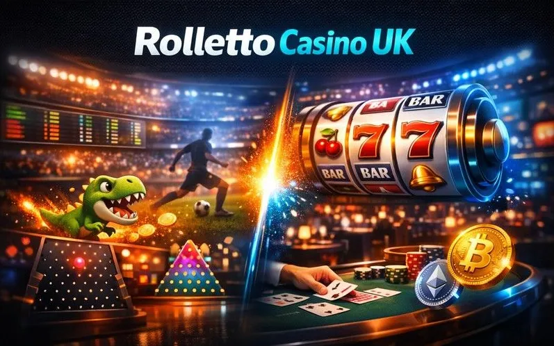Rolletto Casino games lobby overview